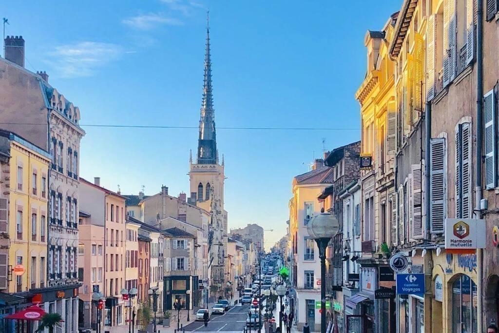 Apartamento T2 Tout Equipe Au Beau Milieu Du Centre Historique Villefranche-sur-Saône Exterior foto